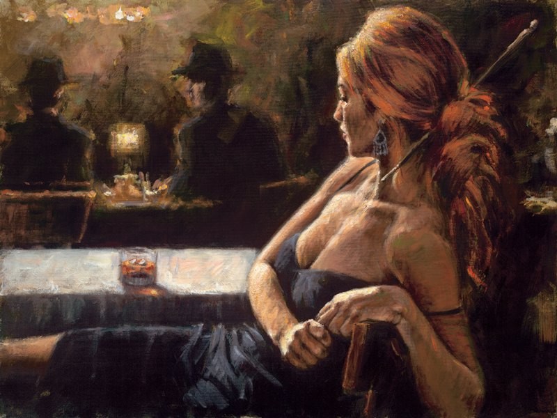 Fabian Perez CYNZIA AT LAS BRUJAS I